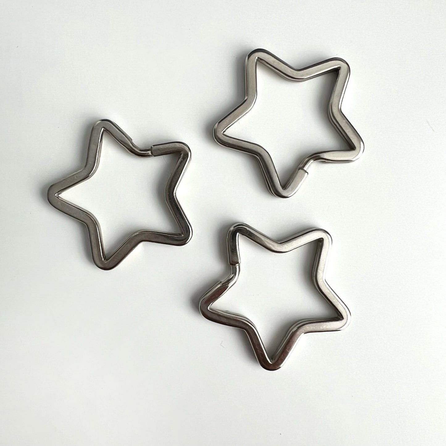 Star Split Key Ring