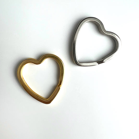 Heart Split Key Ring