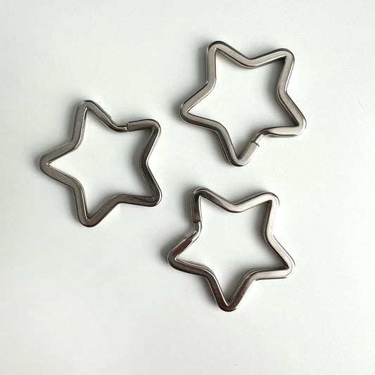 Star Split Key Ring