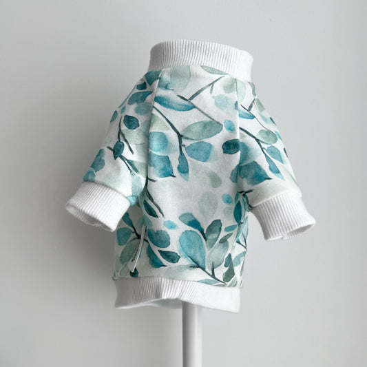 The MOLLIE Watercolor Leaves Shirt